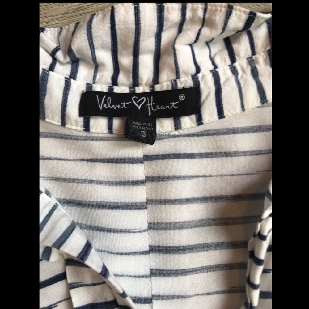 Striped Button Up - Picture 3 of 3